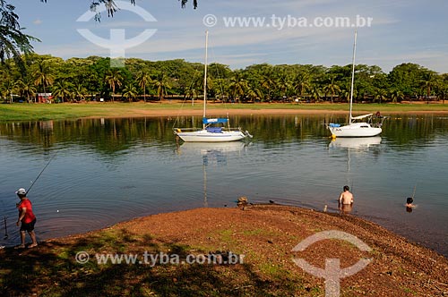  Subject: Catarina Beach - Lake of Ilha Solteira hydroelectric plant / Place: Ilha Solteira city - Sao Paulo state (SP) - Brazil / Date: 10/2013 