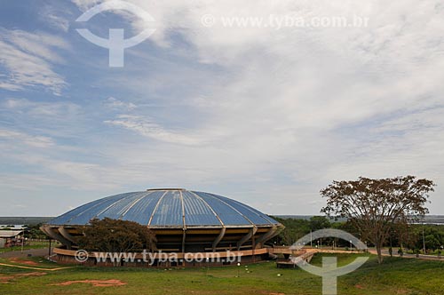  Subject: Gymnasium of Ilha Solteira city, known as flying disk / Place: Ilha Solteira city - Sao Paulo state (SP) - Brazil / Date: 10/2013 