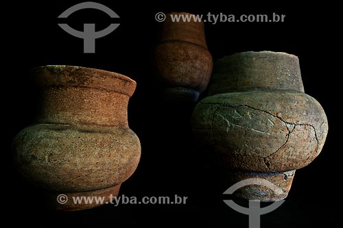  Subject: Vaso careta (Grimace vase) found near Placido de Castro city - Reproduction of collection Rio Branco Palace / Place: Rio Branco city - Acre state (AC) - Brazil / Date: 05/2013 