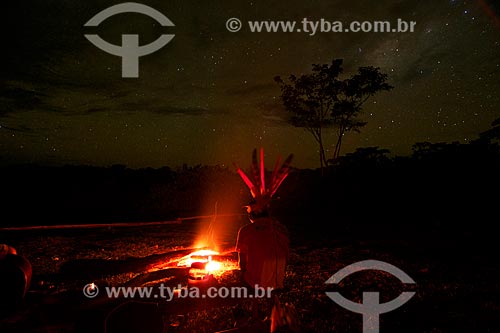  Subject: Ayahuasca ritual in the Yawanawas village / Place: Acre state (AC) - Brazil / Date: 05/2013 