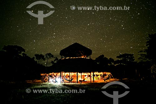  Subject: Ayahuasca ritual in the Yawanawas village / Place: Acre state (AC) - Brazil / Date: 05/2013 