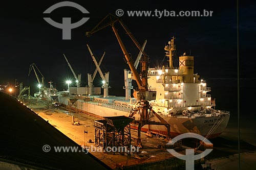  Berthed ship - Port of Itaqui Complex  - Sao Luis city - Maranhao state (MA) - Brazil