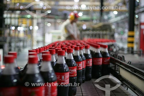  Coca-Cola factory production line  - Rio de Janeiro city - Rio de Janeiro state (RJ) - Brazil