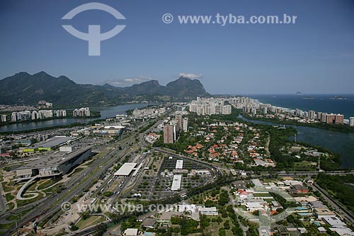  Aerial photo - Americas Avenue  - Rio de Janeiro city - Rio de Janeiro state (RJ) - Brazil