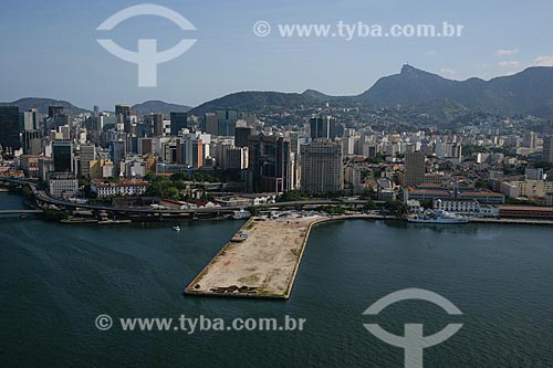  Aerial photo of Pier Maua  - Rio de Janeiro city - Rio de Janeiro state (RJ) - Brazil