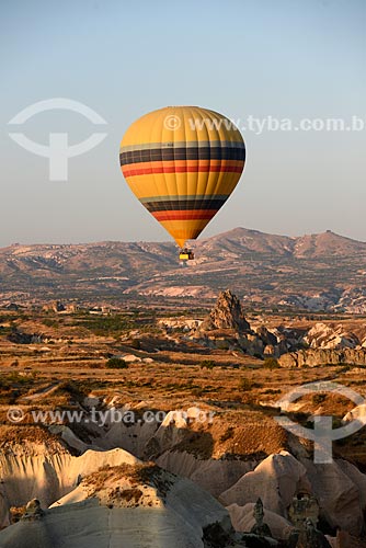  Subject: Sightseeing of balloon - Göreme Valley / Place: Göreme city - Turkey - Asia / Date: 08/2013 