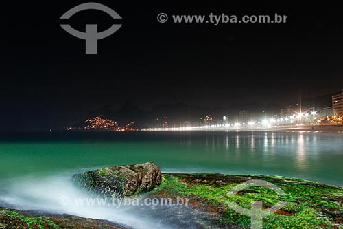  Subject: Arpoador Stone with the Ipanema beach in the background / Place: Ipanema neighborhood - Rio de Janeiro city - Rio de Janeiro state (RJ) - Brazil / Date: 11/2013 