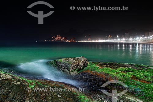  Subject: Arpoador Stone with the Ipanema beach in the background / Place: Ipanema neighborhood - Rio de Janeiro city - Rio de Janeiro state (RJ) - Brazil / Date: 11/2013 