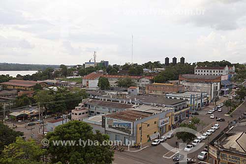  Subject: General view of the city center of Porto Velho - with Presidente Dutra Avenue, water tanks and Federal University of Rondonia / Place: Porto Velho city - Rondonia state (RO) - Brazil / Date: 10/2013 