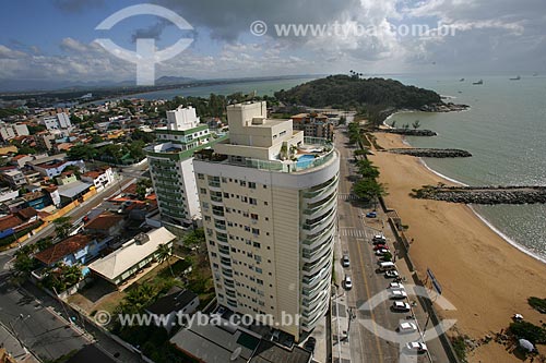  Aerial view of Imbitiba Beach  - Macae city - Rio de Janeiro state (RJ) - Brazil