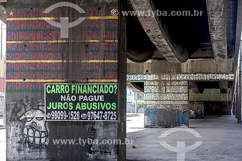  Subject: Inscriptions of Jose Datrino - more known as Prophet Gentileza / Place: Rio de Janeiro city - Rio de Janeiro state (RJ) - Brazil / Date: 11/2013 
