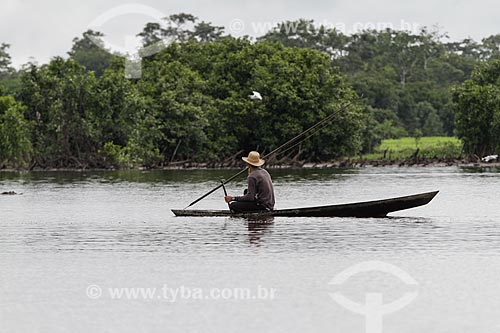 Subject: Fishing for Pirarucu (Arapaima gigas) / Place: Maraa city - Amazonas state (AM) - Brazil / Date: 11/2013 