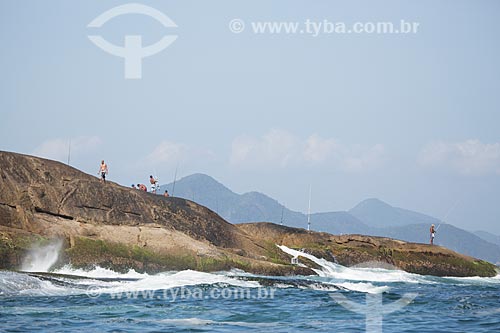  Subject: Fishermans - Arpoador Stone / Place: Ipanema neighborhood - Rio de Janeiro city - Rio de Janeiro state (RJ) - Brazil / Date: 11/2013 