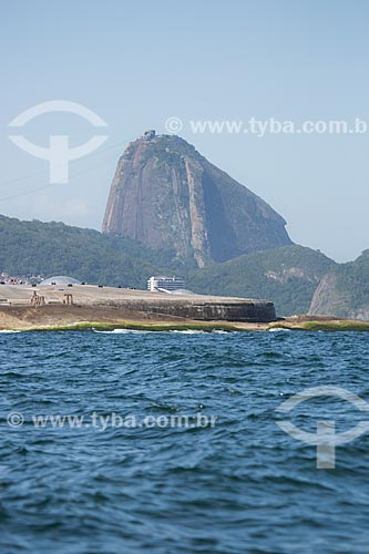  Subject: Old Fort of Copacabana (1914-1987) - current History Museum Army - with the Sugar Loaf in the background / Place: Copacabana neighborhood - Rio de Janeiro city - Rio de Janeiro state (RJ) - Brazil / Date: 11/2013 