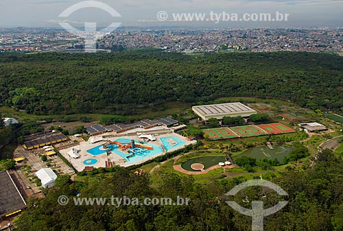  Subject: Aerial view of the SESC Itaquera in Carmo Park / Place: Itaquera neighborhood - Sao Paulo city - Sao Paulo state (SP) - Brazil / Date: 10/2013 