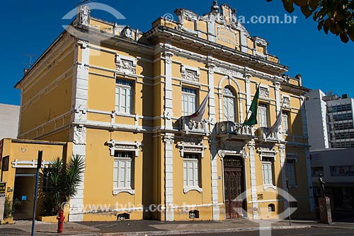  Subject: Historic building where it worked the city hall on Rui Barbosa Square / Place: Uberaba city - Minas Gerais state (MG) - Brazil / Date: 10/2013 