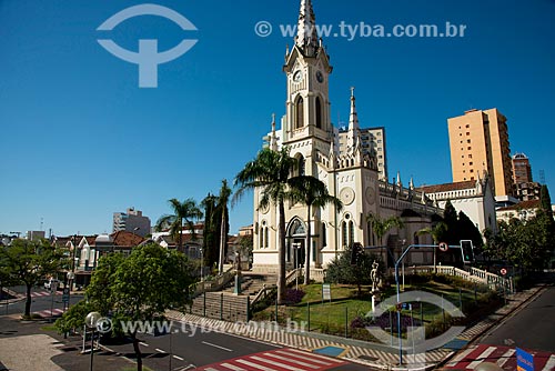  Subject: Metropolitan Cathedral of the Sacred Heart of Jesus / Place: Uberaba city - Minas Gerais state (MG) - Brazil / Date: 10/2013 
