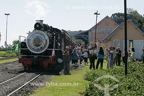  Ride of steam locomotive  - Garibaldi city - Rio Grande do Sul state (RS) - Brazil