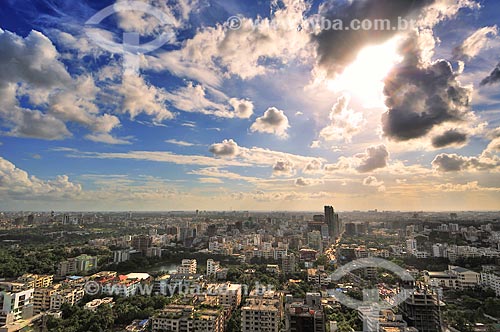  Subject: Aerial view of Dhaka / Place: Dhaka -  Bangladesh - Asia / Date: 07/2013 