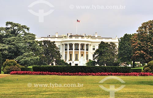  Subject: Facade of the White House / Place: Washigton DC - United States of America (USA) - North America / Date: 08/2013 