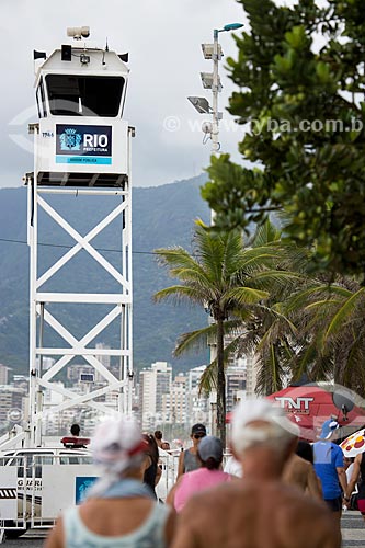  Subject: Municipal Guard observation post - Arpoador Beach / Place: Ipanema neighborhood - Rio de Janeiro city - Rio de Janeiro state (RJ) - Brazil / Date: 11/2013 