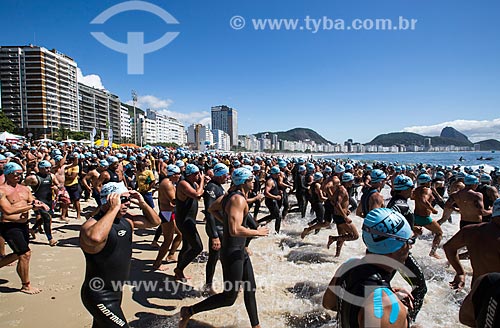  Subject: Start of men stage of King and Queen of the Sea event - Copacabana Beach (Post 6) / Place: Copacabana neighborhood - Rio de Janeiro city - Rio de Janeiro state (RJ) - Brazil / Date: 11/2013 