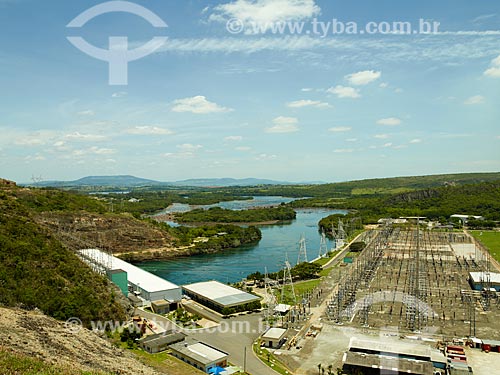  Subject: Substation of Furnas Hydroelectric Plant / Place: Sao Jose da Barra city - Minas Gerais state (MG) - Brazil / Date: 12/2013 