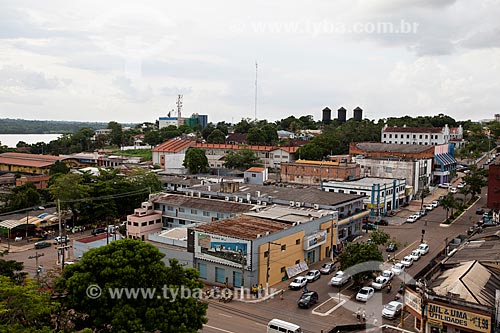  Subject: View of Presidente Dutra Avenue with Tres Caixas Dagua and building of the Federal University of Rondonia in the background / Place: Porto Velho city - Rondonia state (RO) - Brazil / Date: 10/2013 