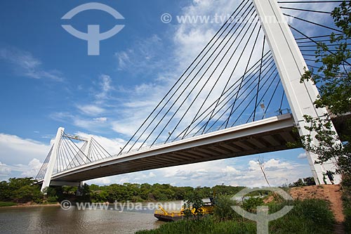  Subject: Sergio Motta Bridge over the Cuiaba River connects the capital to Varza Large city / Place: Cuiaba city - Mato Grosso state (MT) - Brazil / Date: 10/2013 