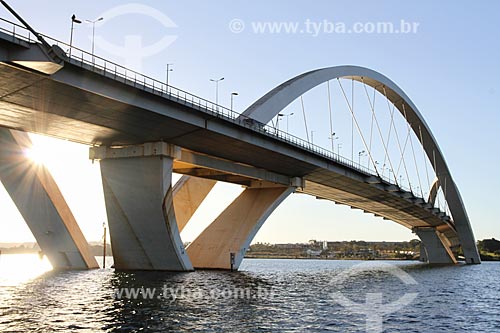  Subject: Juscelino Kubitschek Bridge (2002) / Place: Brasilia city - Distrito Federal (Federal District) - Brazil / Date: 08/2013 