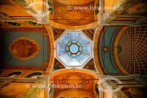  Subject: Ceiling of Sao Sebastiao Church (1888) / Place: Manaus city - Amazonas state (AM) - Brazil / Date: 03/2012 