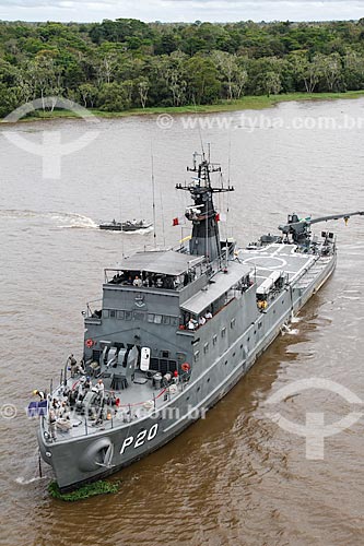  Subject: Pedro Teixeira River Patrol Boat (P-20) vessel during Rio Madeira Expedition - inspection operation of the Navy of Brazil in Madeira River / Place: Porto Velho city - Rondonia state (RO) - Brazil / Date: 03/2012 