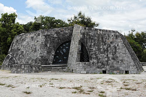  Subject: Menino Jesus Chapel (Jesus Boy Chapel) - also knows as Church of Stone / Place: Itapetinga city - Bahia state (BA) - Brazil / Date: 01/2014 