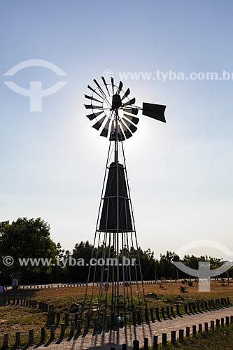  Subject: Windmill near to Brisa Beach (Breeze Beach) / Place: Guaratiba neighborhood - Rio de Janeiro city - Rio de Janeiro state (RJ) - Brazil / Date: 02/2014 