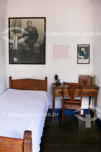 Subject: Room of President Juscelino Kubitschek / Place: Diamantina city - Minas Gerais state (MG) - Brazil / Date: 12/2007 