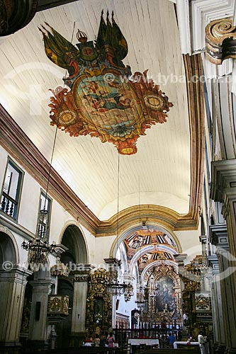  Subject: Inside of Cathedral Basilic Nossa Senhora da Assunção - Also known as Se Church / Place: Mariana city - Minas Gerais state (MG) - Brazil / Date: 12/2007 