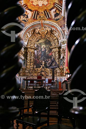  Subject: Altar-mor of  Cathedral Basilic Nossa Senhora da Assunção - Also known as Se Church / Place: Mariana city - Minas Gerais state (MG) - Brazil / Date: 12/2007 