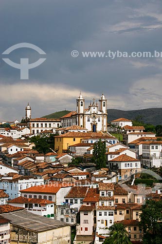  Subject: View of Nossa Senhora do Carmo Church / Place: Ouro Preto city - Minas Gerais state (MG) - Brazil / Date: 12/2007 