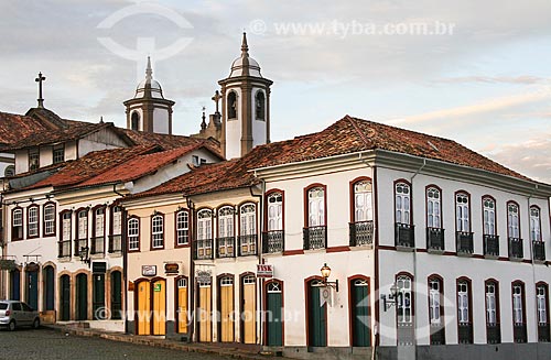  Subject: View of colonials houses / Place: Ouro Preto city - Minas Gerais state (MG) - Brazil / Date: 12/2007 