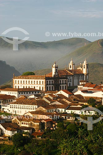  Subject: Aerial view of Ouro Preto city / Place: Ouro Preto city - Minas Gerais state (MG) - Brazil / Date: 12/2007 