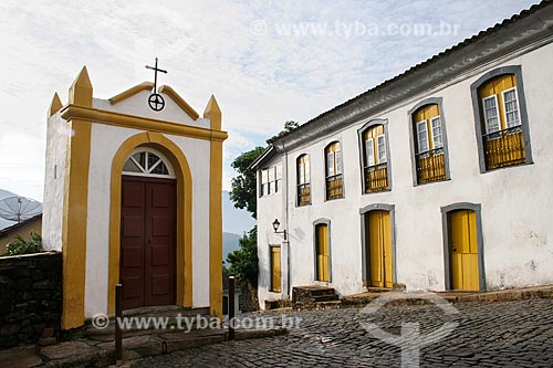  Subject: Chapel of Claudio Manuel Street / Place: Ouro Preto city - Minas Gerais state (MG) - Brazil / Date: 12/2007 