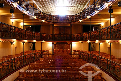  Subject: Municipal Theatre Opera House / Place: Ouro Preto city - Minas Gerais state (MG) - Brazil / Date: 12/2007 