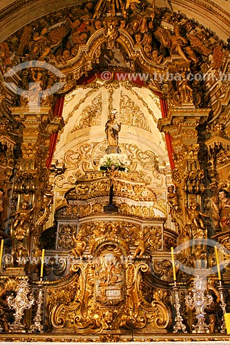  Subject: Altar-mor of Mother Church Nossa Senhora do Pilar / Place: Ouro Preto city - Minas Gerais state (MG) - Brazil / Date: 12/2007 