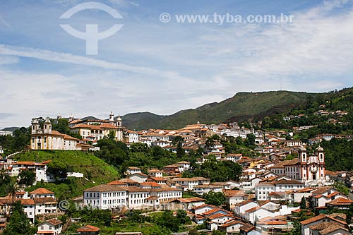  Subject: General view of Ouro Preto city / Place: Ouro Preto city - Minas Gerais state (MG) - Brazil / Date: 12/2007 