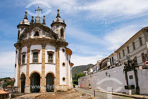  Subject: Nossa Senhora do Rosario Church / Place: Ouro Preto city - Minas Gerais state (MG) - Brazil / Date: 12/2007 