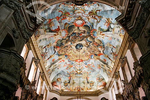  Subject: Roof of Sao Francisco de Assis Church / Place: Ouro Preto city - Minas Gerais state (MG) - Brazil / Date: 12/2007 