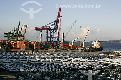  Cars for exportation at the Port of Rio de Janeiro  - Rio de Janeiro city - Rio de Janeiro state (RJ) - Brazil