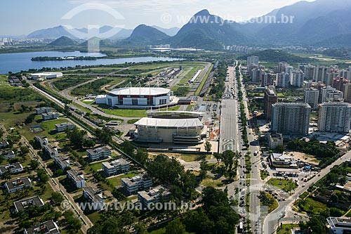  Aerial view of Nelson Piquet International Autodrome, site of the future Olympic Park  - Rio de Janeiro city - Rio de Janeiro state (RJ) - Brazil