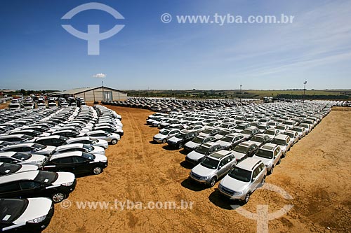  Cars in Midwest Dry Port S/A (Porto Seco Centro-Oeste S/A)  - Anapolis city - Goias state (GO) - Brazil