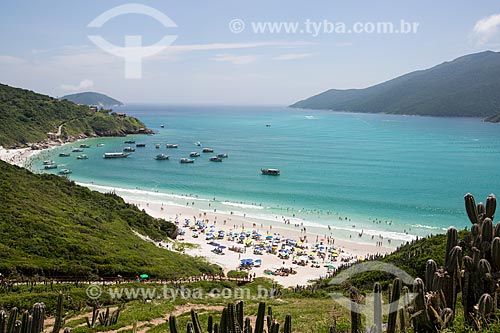  Subject: General view of Pontal do Atalaia Beach / Place: Arraial do Cabo city - Rio de Janeiro state (RJ) - Brazil / Date: 01/2014 